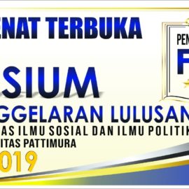 Yudisium dan Penggelaran 173 Calon Lulusan Mahasiswa FAKULTAS ILMU SOSIAL DAN ILMU POLITIK I Priode April 2019 Yudisium dan Penggelaran 173 Calon Lulusan Mahasiswa FAKULTAS ILMU SOSIAL DAN ILMU POLITIK I Priode April 2019