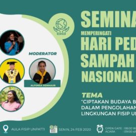 HARI PEDULI SAMPAH NASIONAL , MAFISPALA SEMINAR LINGKUNGAN HARI PEDULI SAMPAH NASIONAL , MAFISPALA SEMINAR LINGKUNGAN