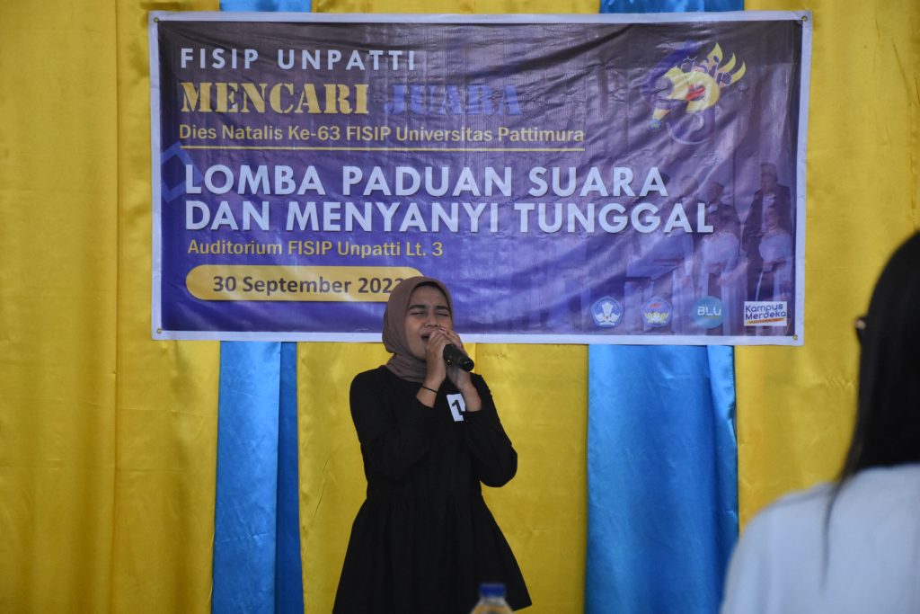 Fisip Mencari Juara Lomba Paduan Suara Dan Menyanyi Tunggal Fakultas